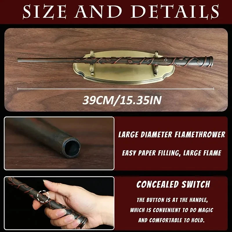 GearGremlin FireWand – Electronic Fire-Breathing Wand