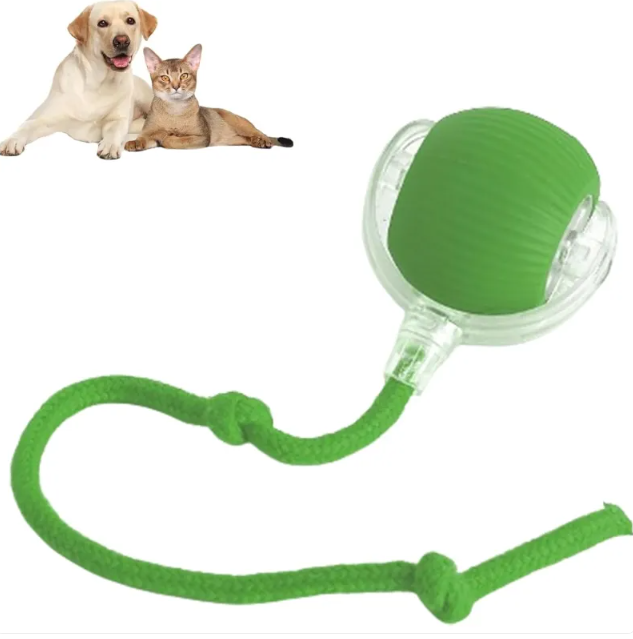 GearGremlin RollBot – Smart Auto-Rolling Pet Ball