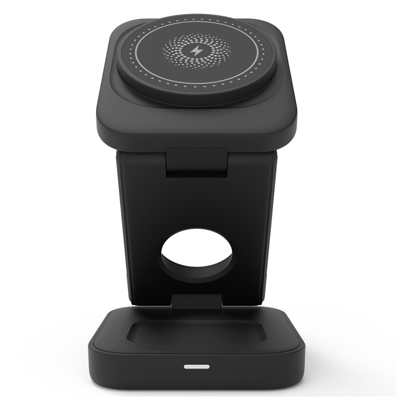 GearGremlin TriCharge – 3-in-1 Foldable Wireless Charging Station