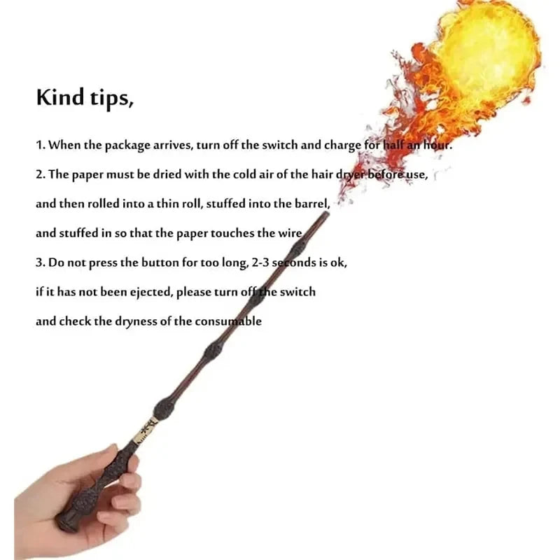 GearGremlin FireWand – Electronic Fire-Breathing Wand