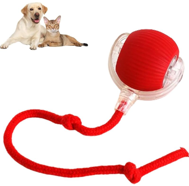 GearGremlin RollBot – Smart Auto-Rolling Pet Ball